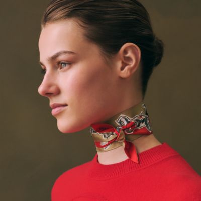 ツイリー - レッド - レディス ツイリー＆シルクアクセサリー | Hermès